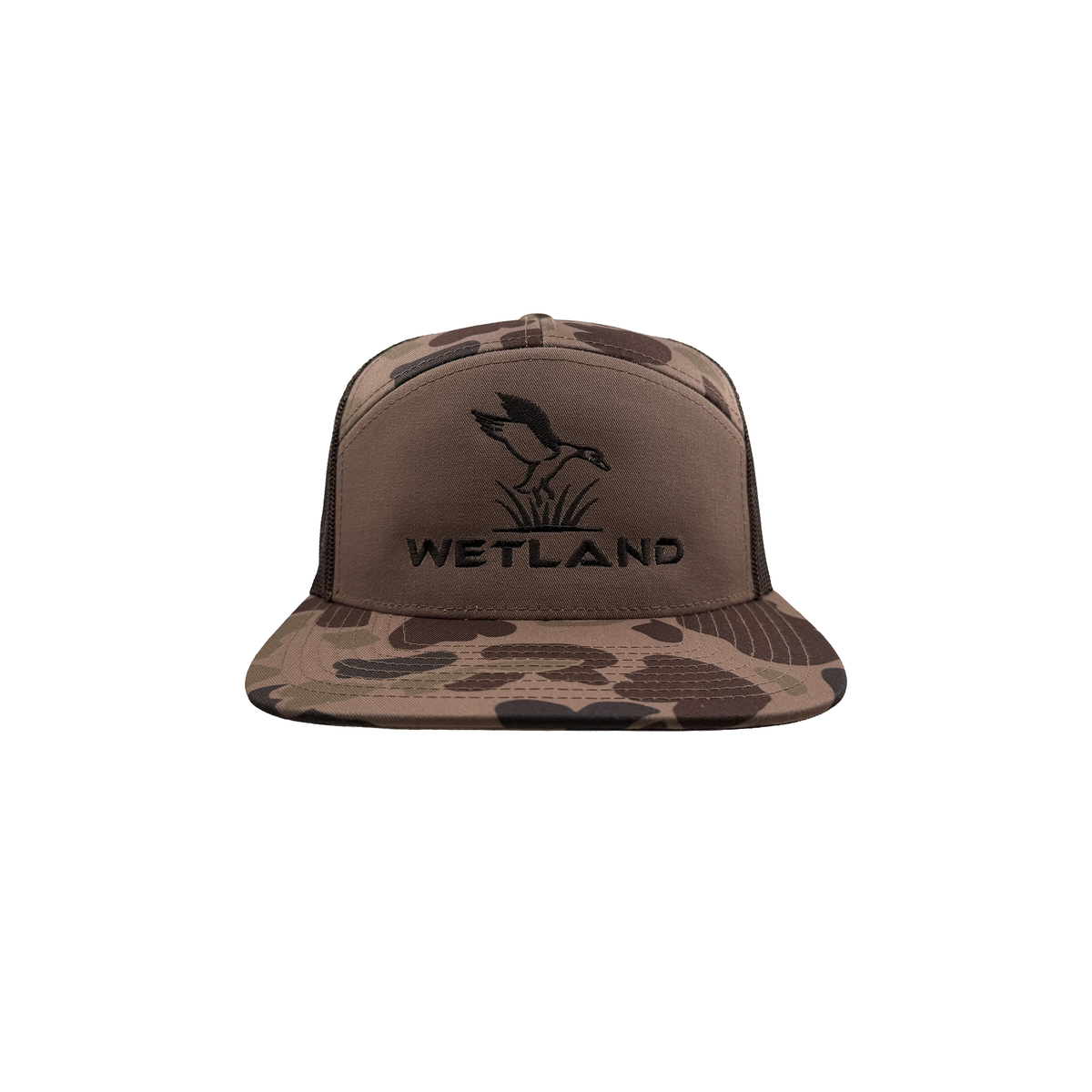 Bark Camo 7 Panel Hat
