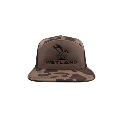 Bark Camo 7 Panel Hat